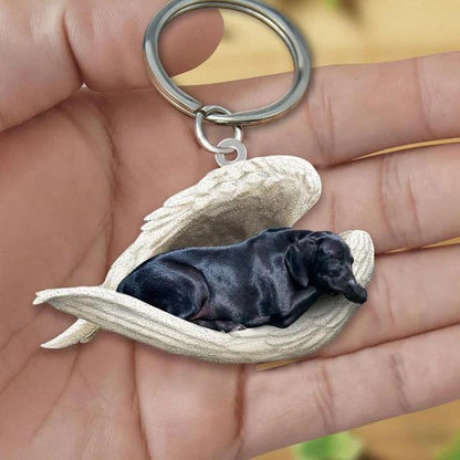 Dog Sleeping Angel Keychains - My Best Home Store